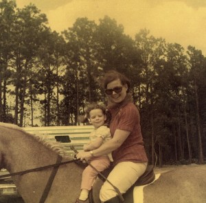 Me and Mom in Central Florida, Riding
